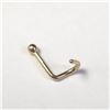 Image 1 : 14K YELLOW GOLD 0.14G NOSE PIN