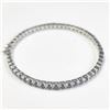 Image 2 : SILVER SAPPHIRE 44.43G BANGLE
