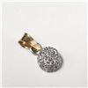 Image 2 : 18K WHITE GOLD CZ 0.86G  PENDANT