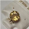 Image 2 : 10K YELLOW GOLD CITRINE PENDANT, MADE IN CANADA