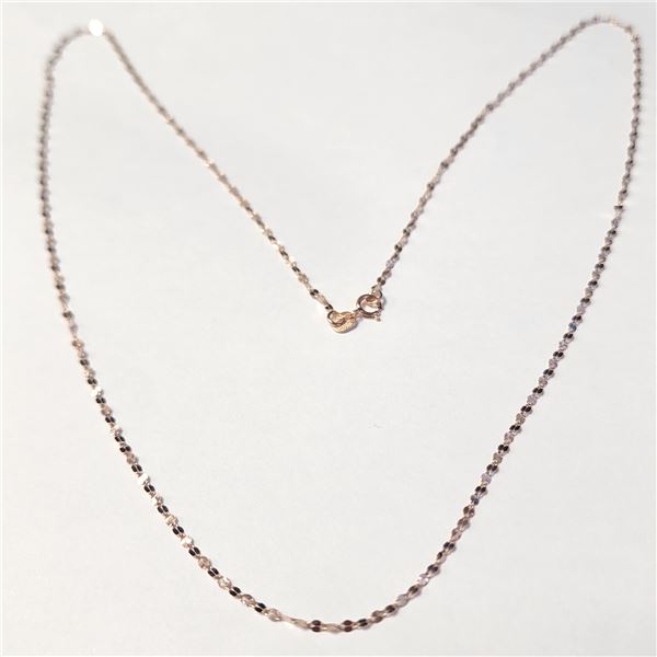 18K ROSE GOLD 0.78G 16  NECKLACE