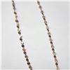 Image 2 : 18K ROSE GOLD 0.78G 16" NECKLACE
