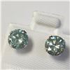 Image 3 : 10K WHITE GOLD MOISSANITE(1.5CT) EARRINGS