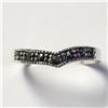 Image 1 : SILVER MARCASITE RING