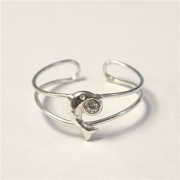 SILVER CUBIC ZIRCONIA RING