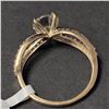 Image 4 : 10K YELLOW GOLD MOISSANITE(1.75CT)  RING