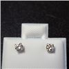 Image 1 : 14K WHITE GOLD DIAMOND (0.2CT,I1-3,F-G) EARRINGS