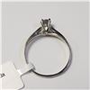 Image 8 : 14K WHITE GOLD DIAMOND (0.3CT,I2,G) RING