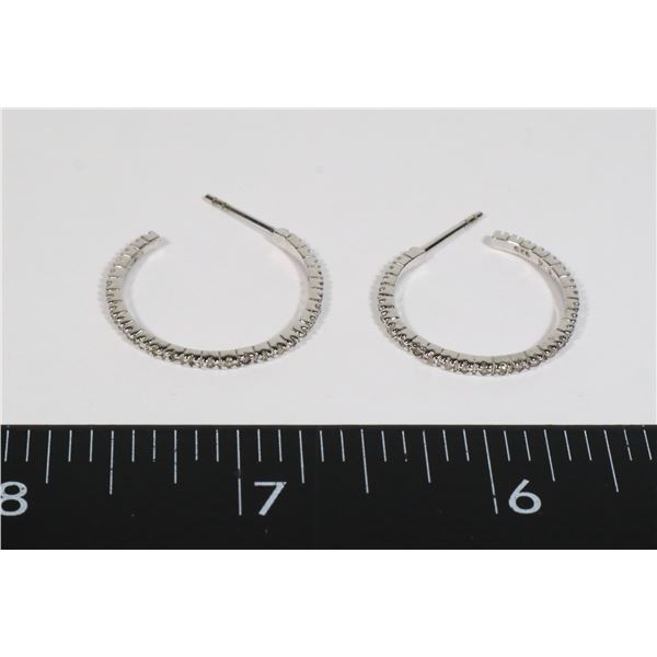 STAMPED .925 EARRING SET