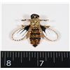 Image 1 : NEW ANTIQUE STYLE RHINESTONE BEE BROOCH