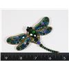 Image 1 : NEW LARGE ANTIQUE STYLE RHINESTONE DRAGONFLY