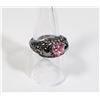 Image 1 : NEW PINK RHINESTONE HEART, SKULLS WITH RHINESTONE