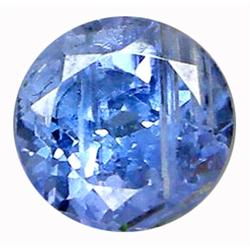 0.76ct Round Cut Top AAA Blue Natural Tanzanite (GEM-11854)