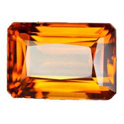 22.50ct Top Class Golden Yellow Emerald Cut Citrine (GEM-11975)