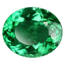 36.40ct Excellent Oval Cut Natural Green Amethyst (GEM-13409)