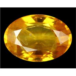 1.20ct  Oval Natural Yellow African Sapphire VS (GEM-14009)