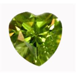 .95ct Heart Parrot Green Peridot VVS (GEM-14140A)