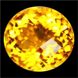 32.70ct  Top Quality AAA Orange Oval Citrine (GEM-14730)