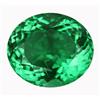 Image 1 : 16.6ct Oval Facet Intense Emerald Green Amethyst Rare (GEM-15277)