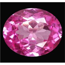14.00ct  Beautiful Oval Pink Topaz Brazil Gemstone (GEM-15382)