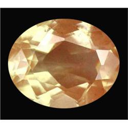 2.3ct First Class Copper Orange Oval Cut Andesine Congo (GEM-15442)