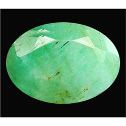 3.00ct  Oval Cut Natural Green Zambian Emerald (GEM-15462)