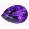 Image 1 : 12.60ct Elegant Pear Shape Top AAA Purple Amethyst (GEM-15560)