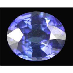 0.91ct  Great Tanzanite Color Sapphire Ceylon  VVS (GEM-15930)