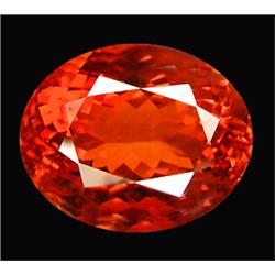 34.18ct  Stunning Oval Orange Red Natural Citrine (GEM-15942)