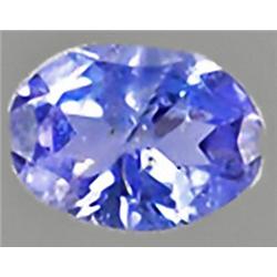 4mm Oval Cut Top AAA Blue Natural Tanzanite (GMR-0302)
