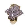 Image 5 : 10K Gold 1ct Lady Diamond Cluster Ring (JEW-026)