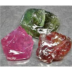 26.56ct Good Natural Rough Green & Pink Sapphire (GEM-0138)