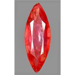 1.92ct RARE Marquise Cut Orange Red Padparascha Sapphire (GEM-7366)