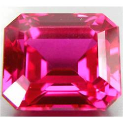 14.40ct Ultimate Emerald Cut Rich Pink Topaz (GEM-4777)