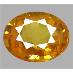 0.65ct Natural Orange Sapphire Gemstone VS (GEM-8619)