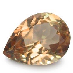 7.95ct RARE  Excellent  Imperial Topaz Pear Unheated VVS (GEM-4034)