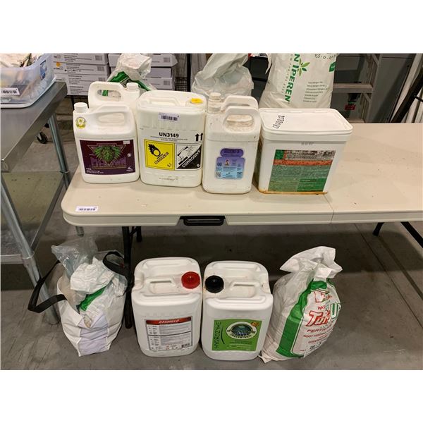 Large Lot of assorted Growing solution, fertilizer and enhancers