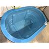 Image 2 : Large Blue UFA Plastic Tub with Drain