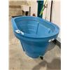 Image 3 : Large Blue UFA Plastic Tub with Drain
