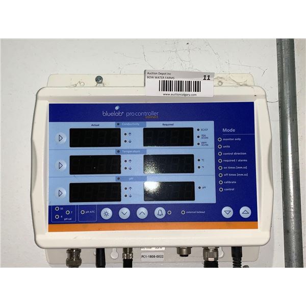 Blue Lab Pro Controller solution dose and mix system with sensors, pumps and tubing