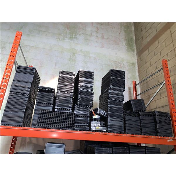 Plastic Starter Grow Trays assorted styles approx 500 units sold as one lot