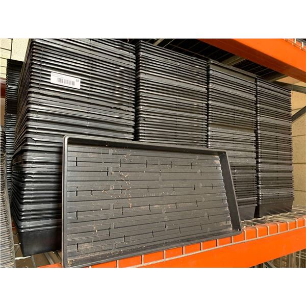 Plastic Starter Grow Trays assorted styles approx 500 units sold as one lot