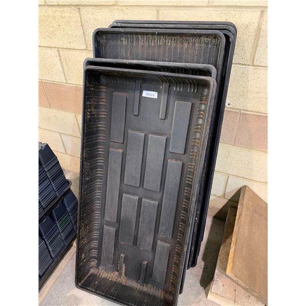 Lo tof 5 large plastic grow trays