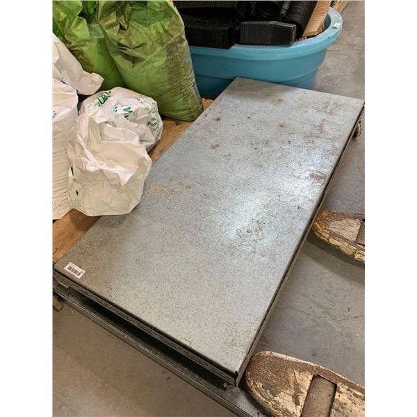 Metal Platform 4 wheel doly 2ftx4ft