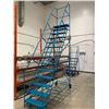 Image 1 : Unitran Large rolling 14FT Stock Ladder
