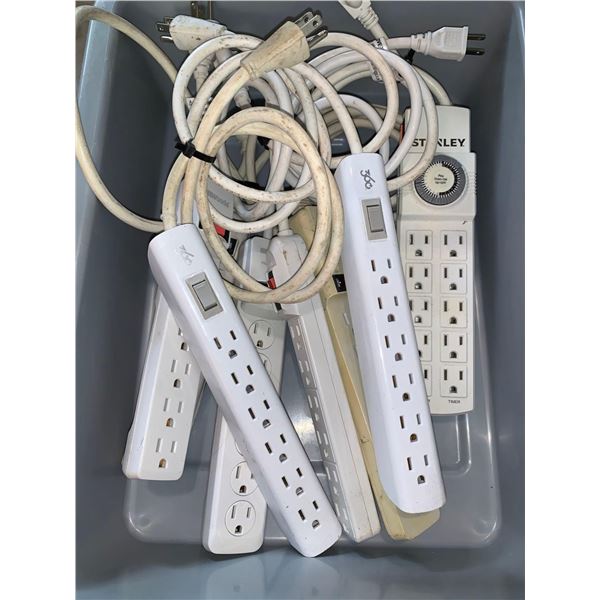 Bin lot of assorted power bars