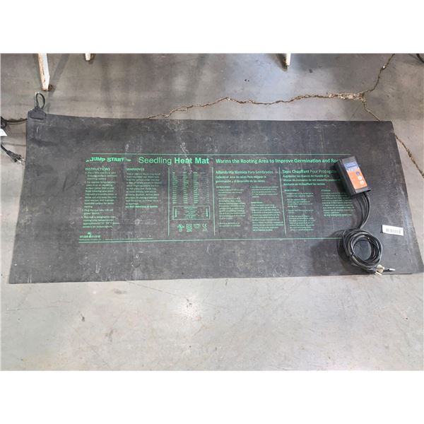 Jump Start Seedling Heat Map with Thermostat Control