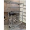 Image 1 : Chrome Metro Rack 6 shelf on wheels