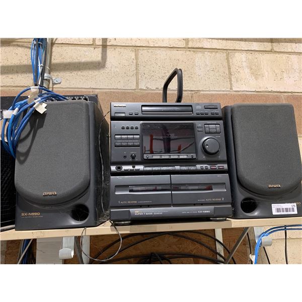 Aiwa CX-N990 Dual Cassete Stereo System
