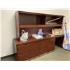 Image 2 : Executive Desk Set with run off and credenza